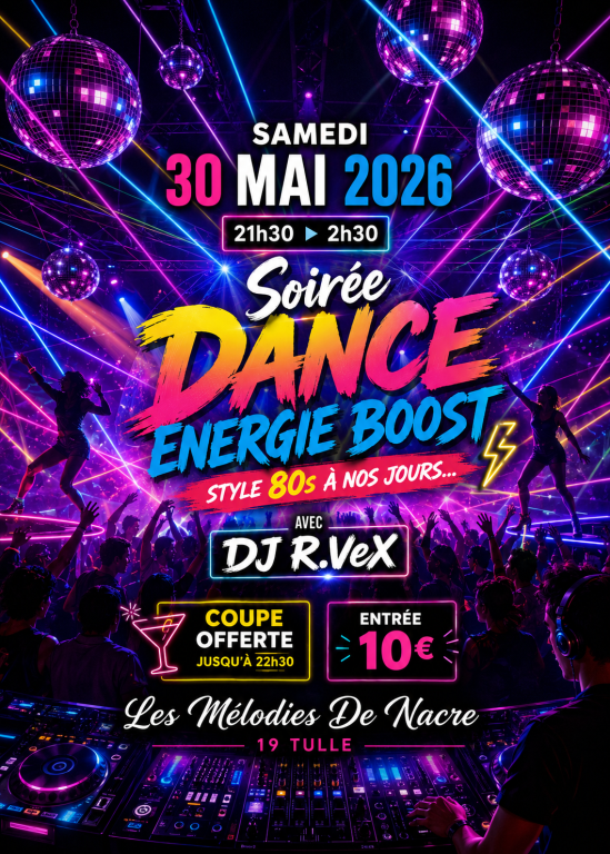 Soirée Dance Energie Boost