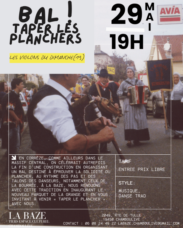Bal, taper les planchers