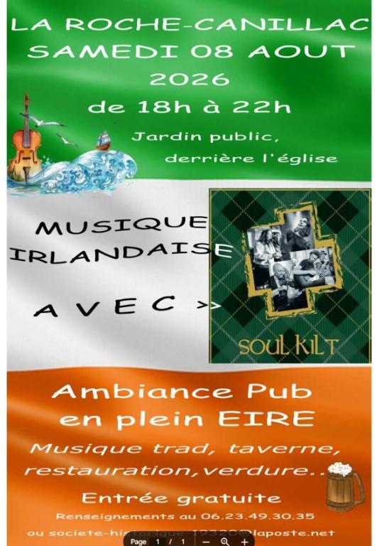 Musique traditionnelle Irlandaise