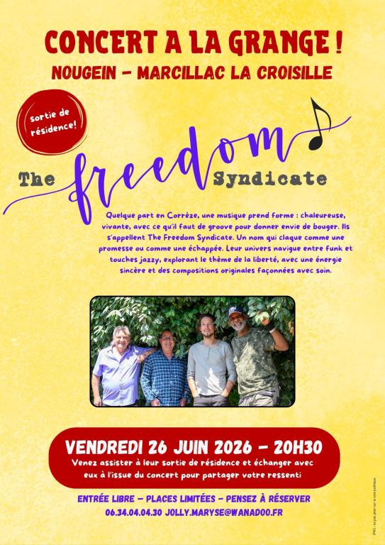 Concert à la grange !