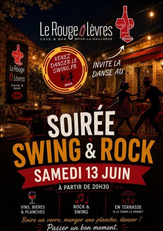 Soirée Swing & Rock au Bar à vin Le Rouge Ô Lèvres