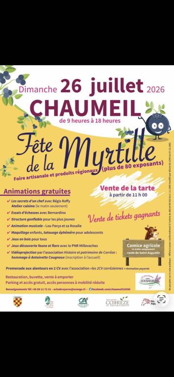 Fête de la Myrtille