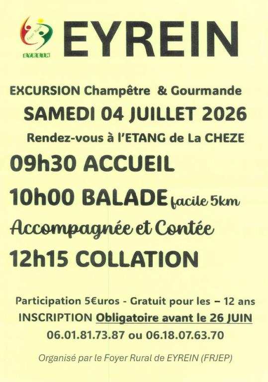 Excursion champêtre et gourmande