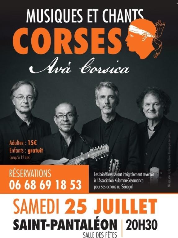 Musiques et chants corses avec Avà Corsica