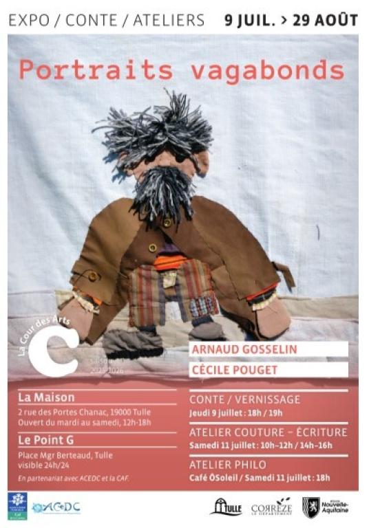 Exposition "Portraits vagabonds"