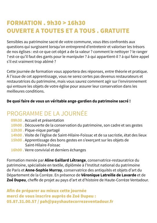 Devenez ange-gardien du patrimoine sacré de votre commune