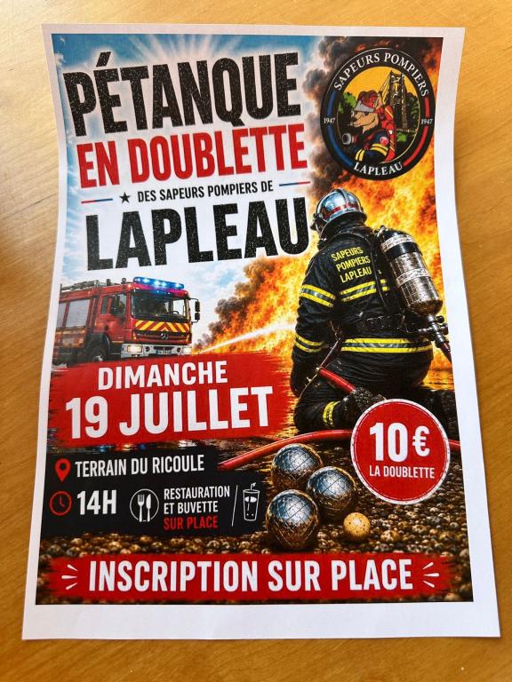 Pétanque en doublette