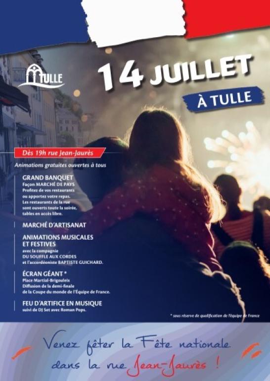 14 juillet à Tulle