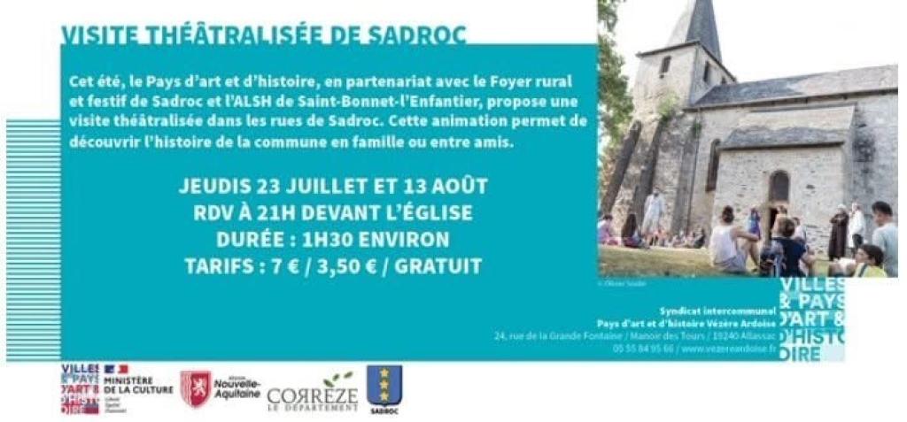 Visite théâtralisée