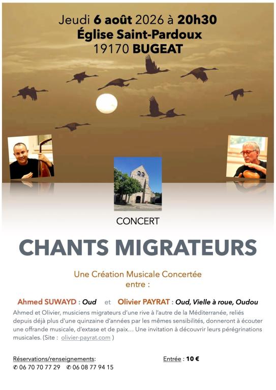 Concert Chants Migrateurs