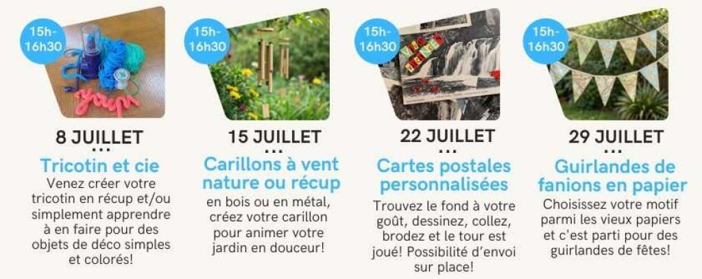Atelier cartes postales personnalisées