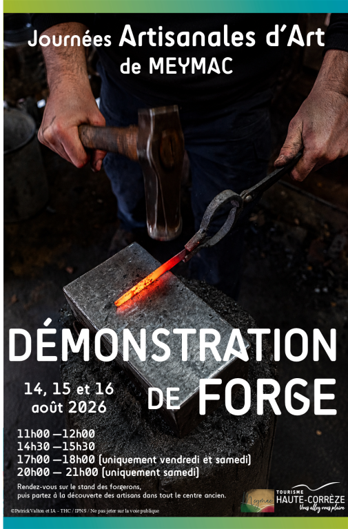 Journées Artisanales d'Art - Démonstration de forge