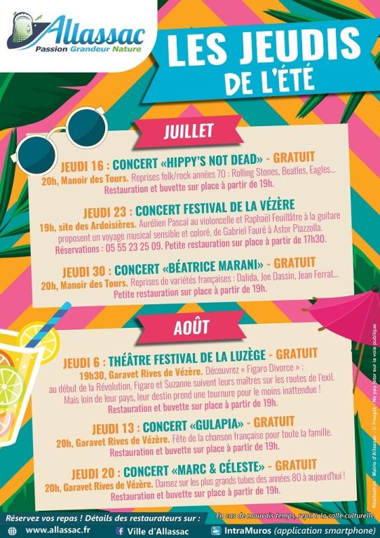 Les jeudis de l'été : Concert : Béatrice Marani