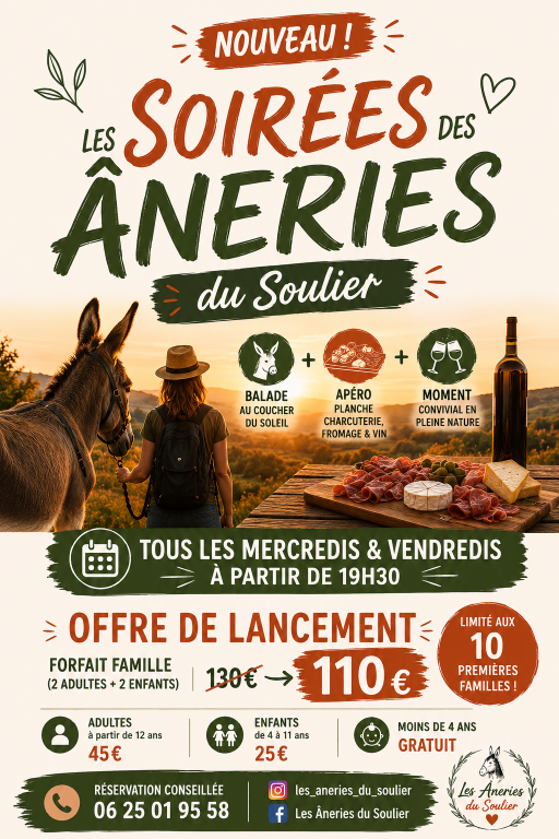 Les soirées des Aneries du Soulier