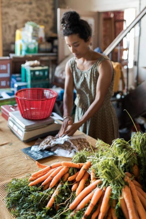 Marché de producteur à Saint-Julien-le-Vendômois