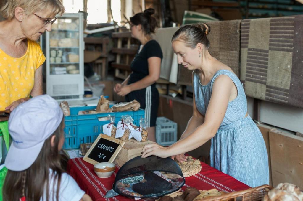 Marché de producteur à Saint-Julien-le-Vendômois