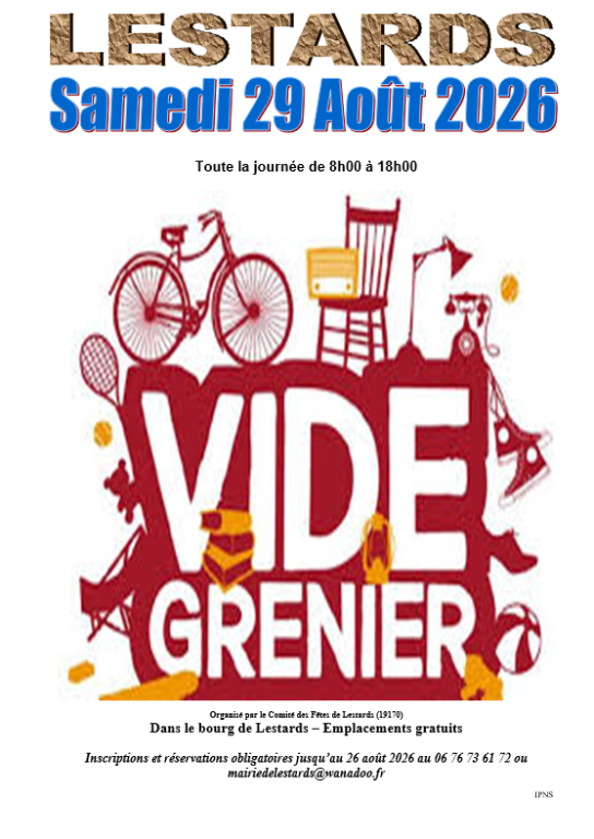 Vide-Greniers à Lestards