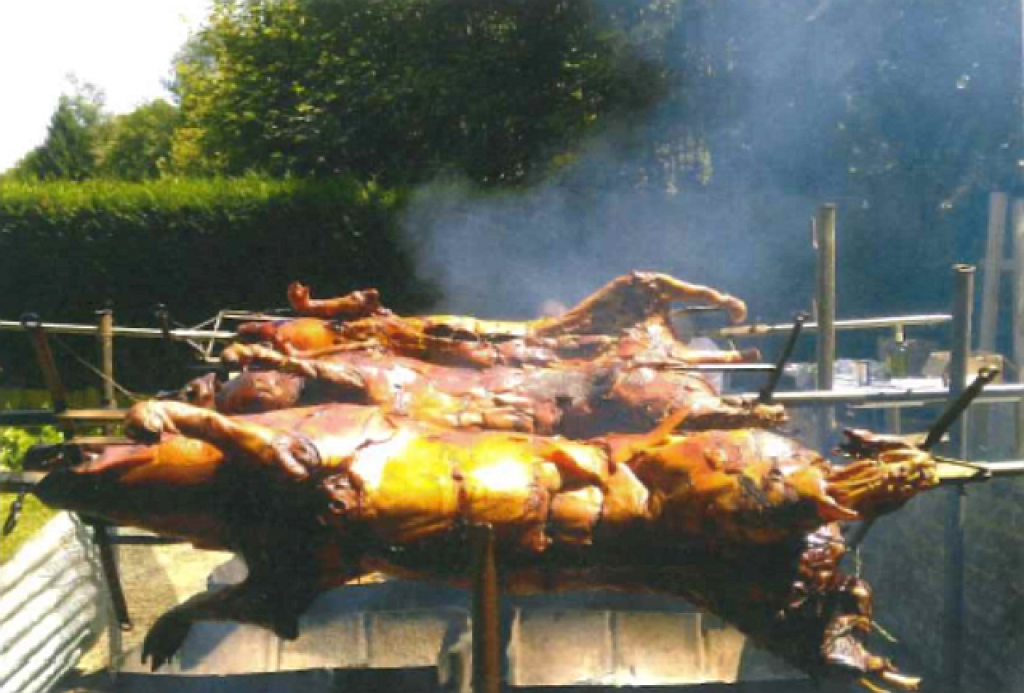 Repas gastronomique autour du cochon Cul Noir