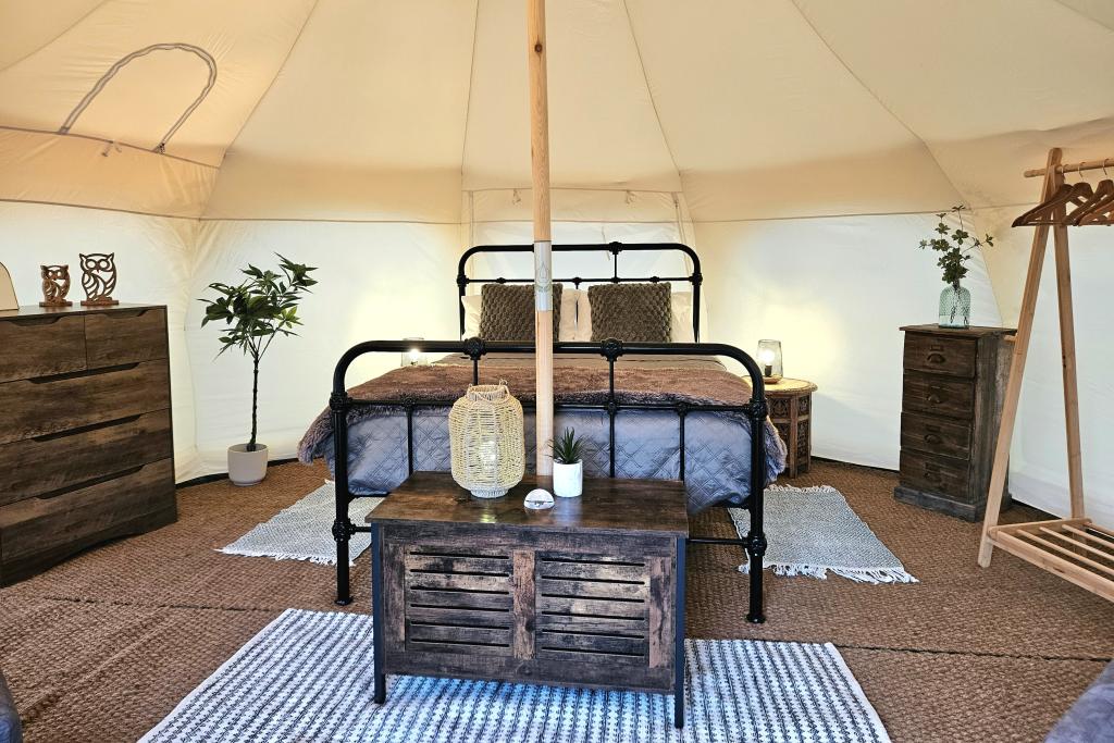 Camping Le Ranch - Tipi de Lotus Nordique