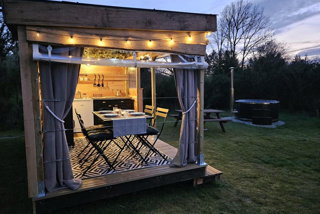 Camping Le Ranch - Tipi de Lotus Nordique