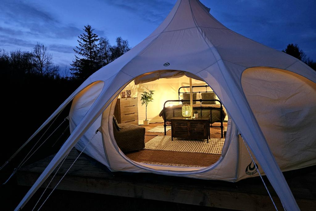 Camping Le Ranch - Tipi de Lotus Nordique