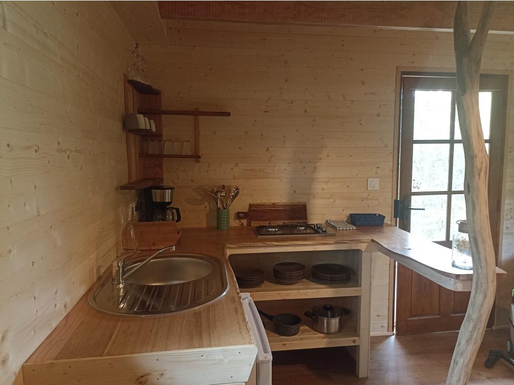 Cabane insolite à la ferme