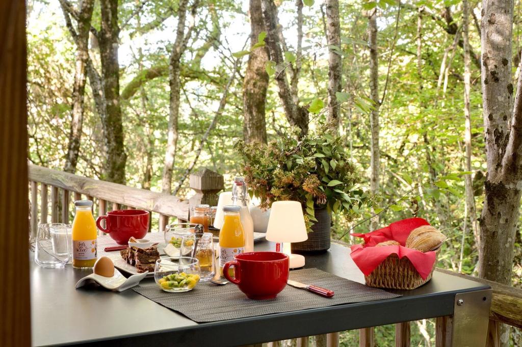 Cyprès si haut cabane et Spa