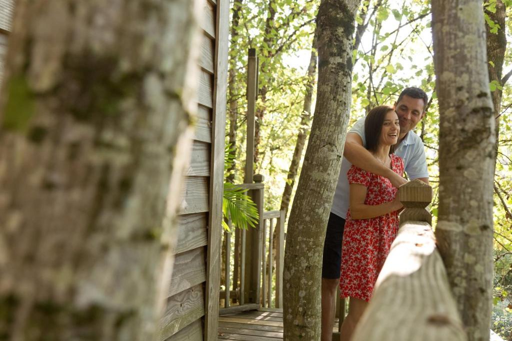 Cyprès si haut cabane et Spa
