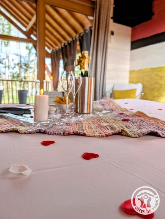 Cyprès si haut cabane et Spa