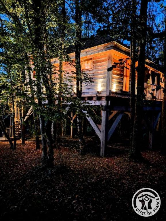 Cyprès si haut cabane et Spa