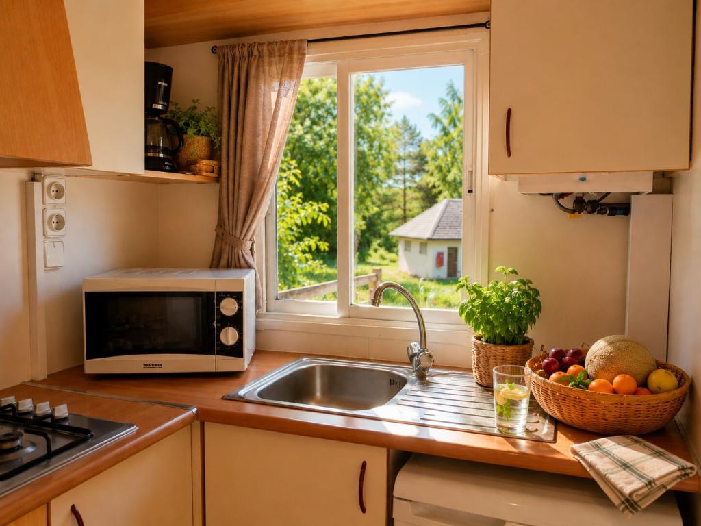 Mobil-home camping de la Garenne