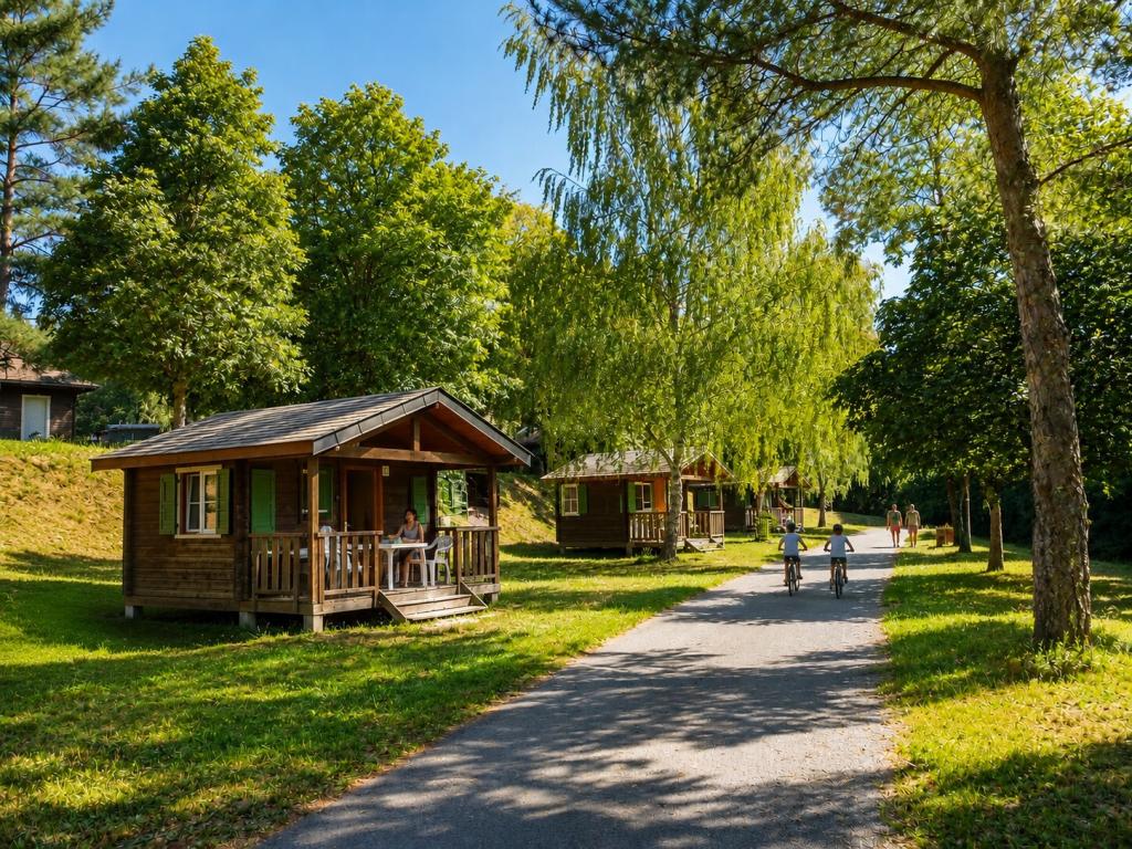 Chalet 4 personnes camping de la Garenne