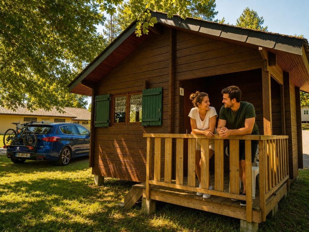 Chalet 5 personnes camping de la Garenne