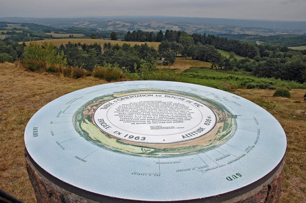 Table d'orientation de Roche de Vic