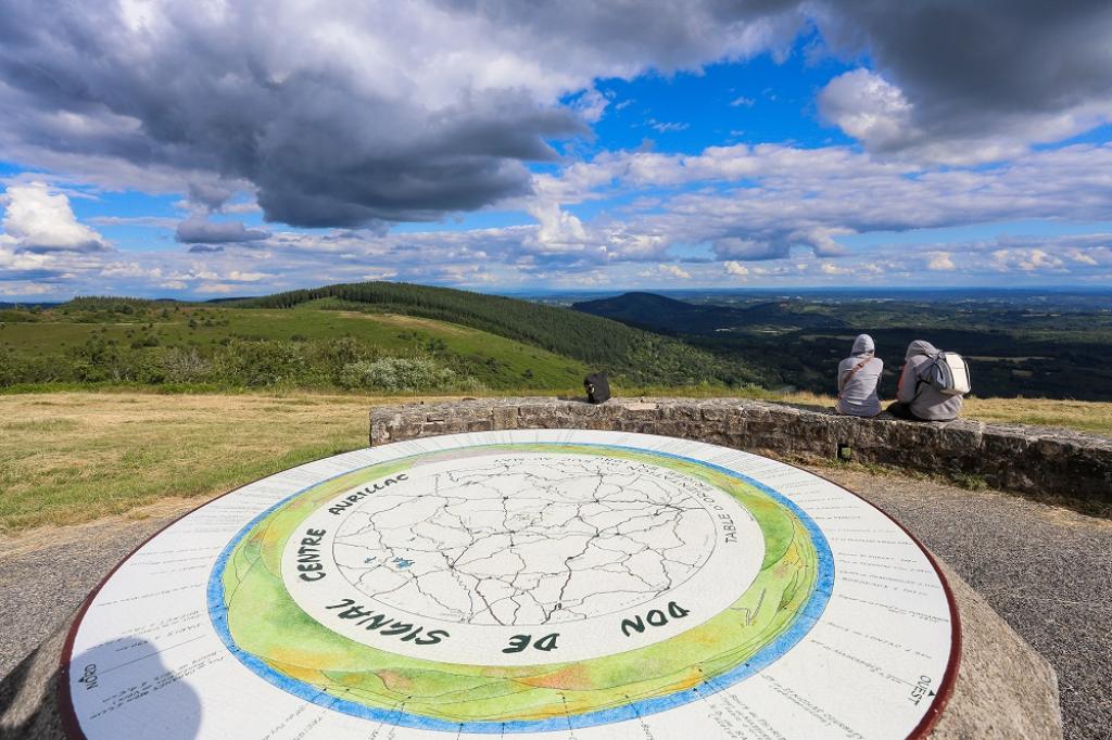 Table d'orientation du Suc au May