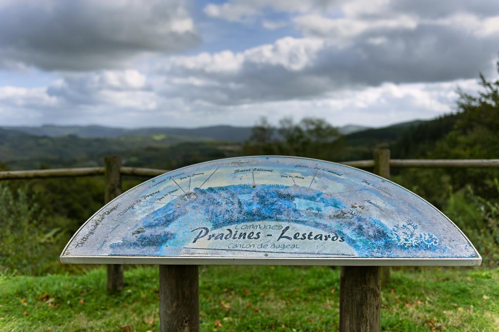 Table d'orientation du col de Lestards