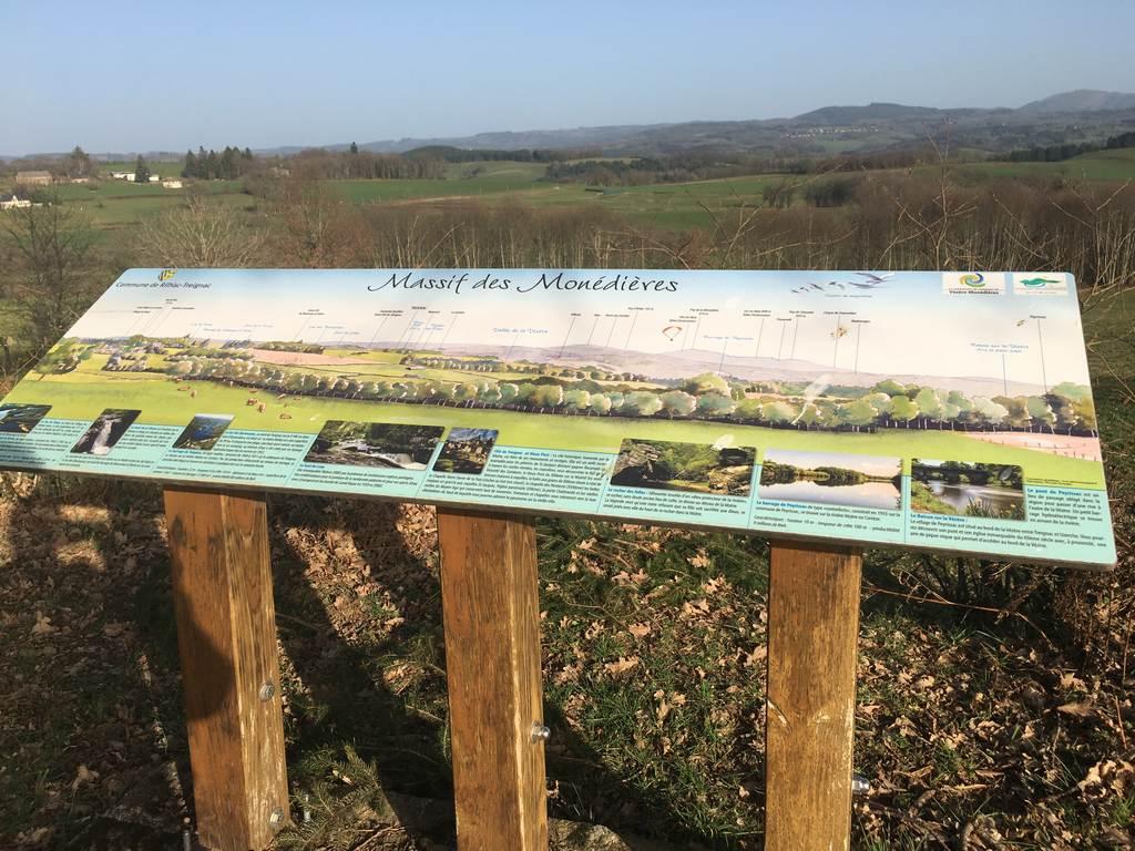 Table d'orientation à Rilhac-Treignac
