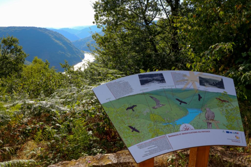 Table d'orientation de la Chapeloune
