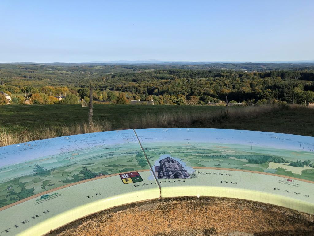 Table d'orientation de Saint-Setiers