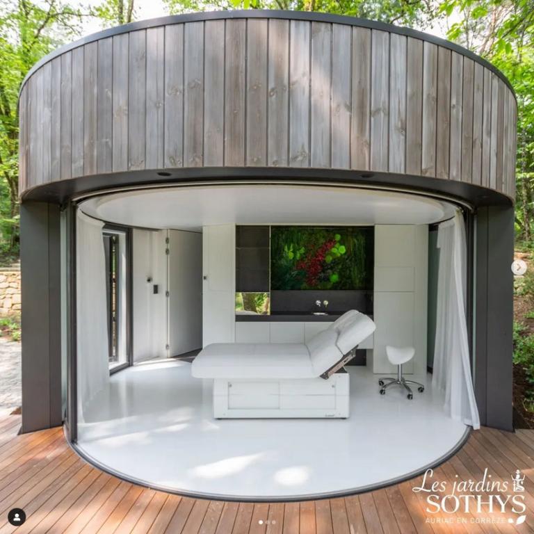 Bulle de soin des jardins Sothys