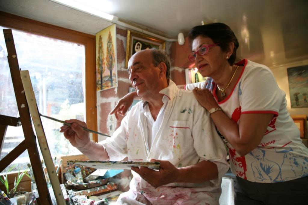 Atelier de peinture de René Boutang