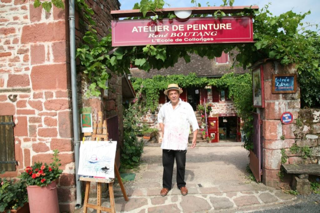 Atelier de peinture de René Boutang