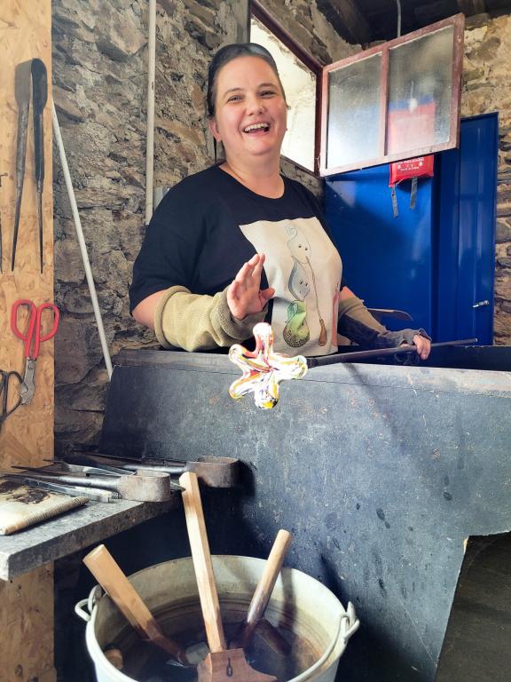 L'Alchimiste (souffleuse de verre)