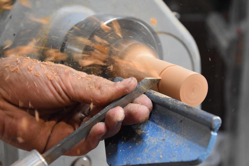 Martin Philippon, Tourneur sur bois