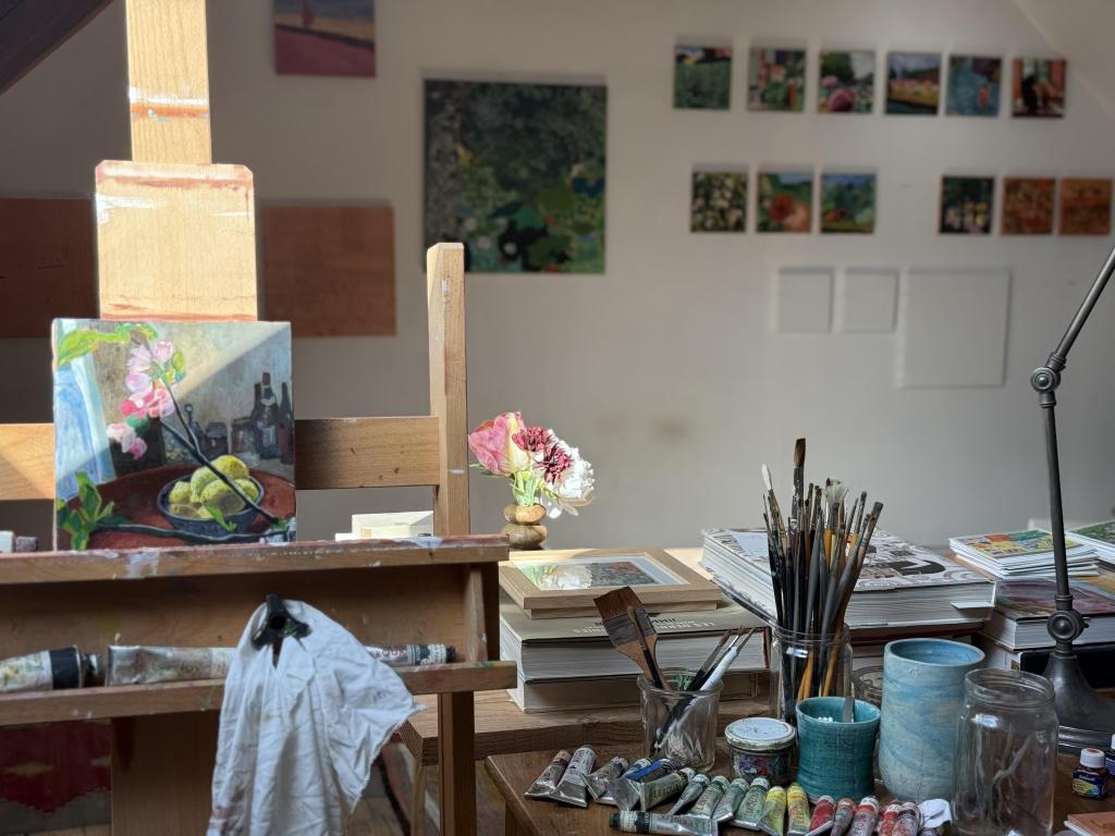 L'atelier de peinture