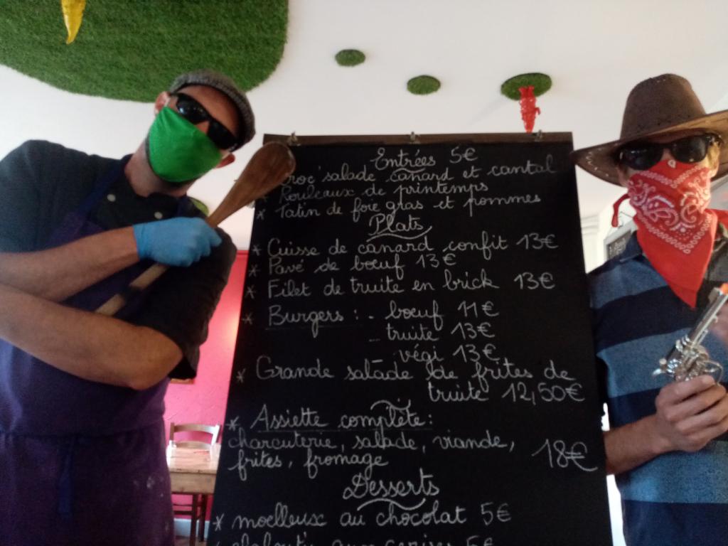 Restaurant "La vache qui fume"