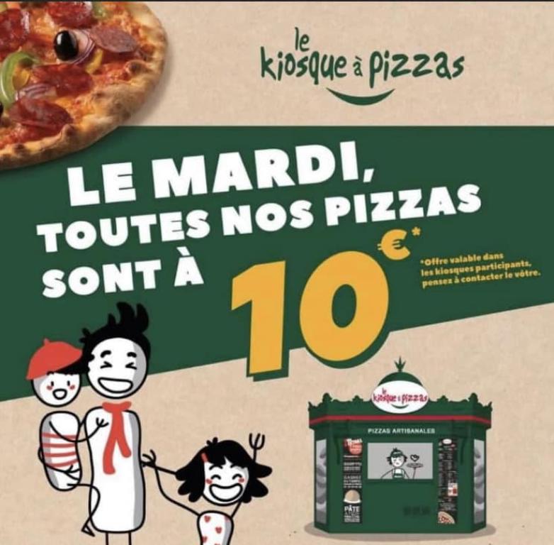 Le Kiosque à Pizzas Lubersac